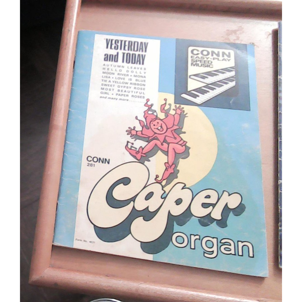 Caper Organ : Conn Easy Play Speed Music : Beautiful Music